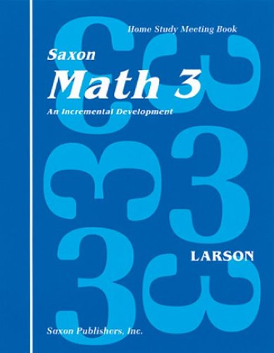 Saxon Math 3 Homeschool: Complete Kit