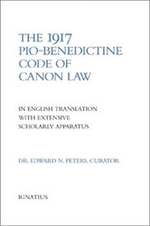 1917 or Pio-Benedictine Code of Canon Law