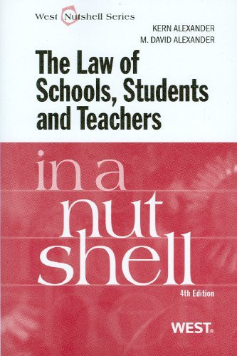 Law Of Schools Students And Teachers In A Nutshell