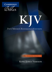 KJV Pitt Minion Reference Edition KJ446:XR
