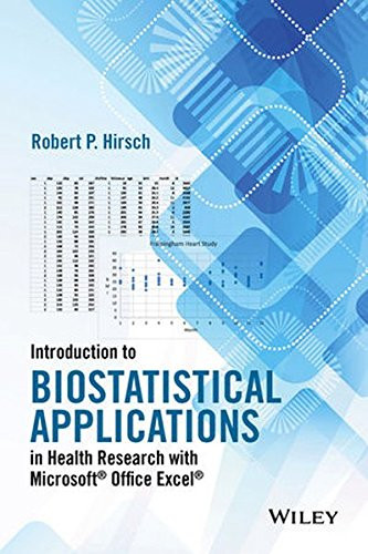 Intro to Biostatistical Applications in Health Research with Msft Excel