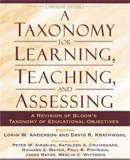 Taxonomy For Learning Teaching And Assessing