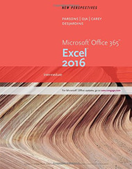 New Perspectives Microsoft Office 365 and Excel 2016