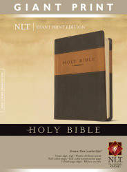 Holy Bible Giant Print NLT TuTone