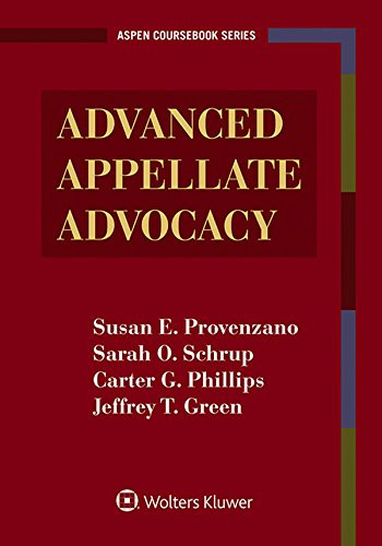 Advanced Appellate Advocacy