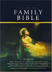 Holman KJV Family Bible Deluxe Edition White Bonded Leather