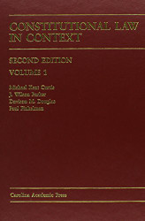 Constitutional Law In Context Volume 1