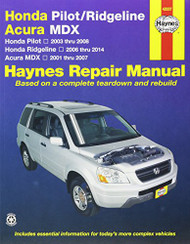 Honda Pilot/Ridgeline and Acura MDX