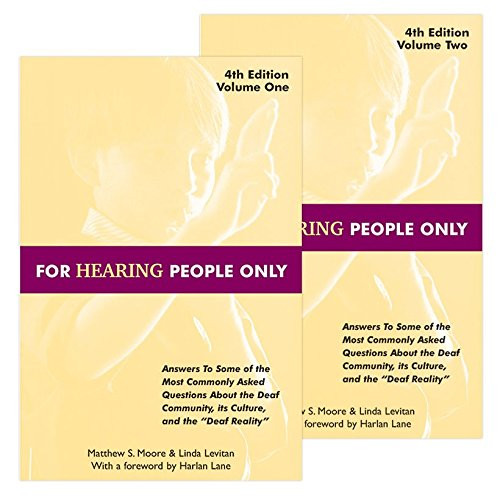 For Hearing People Only  Volumes 1 and 2