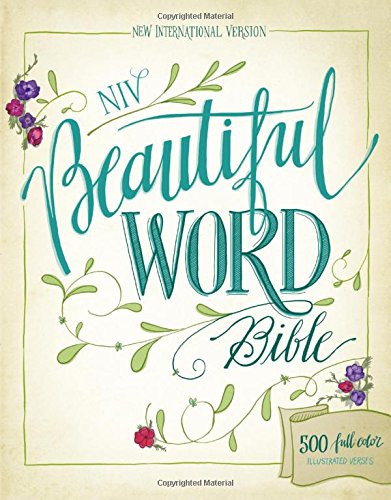 NIV Beautiful Word Bible: 500 Full-Color Illustrated Verses