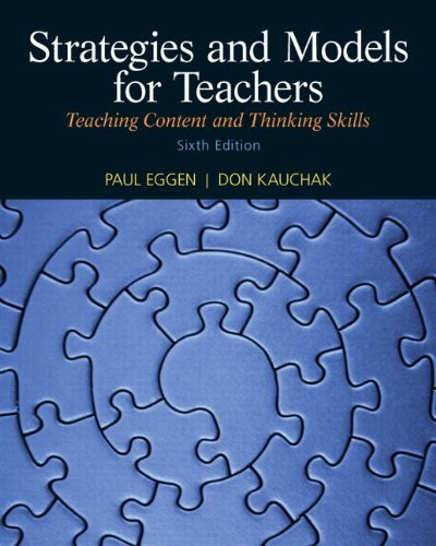 Strategies and Models for Teachers: Teaching Content and Thinking Skills