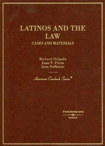 Latinos and the Law