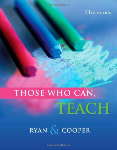 Those Who Can Teach