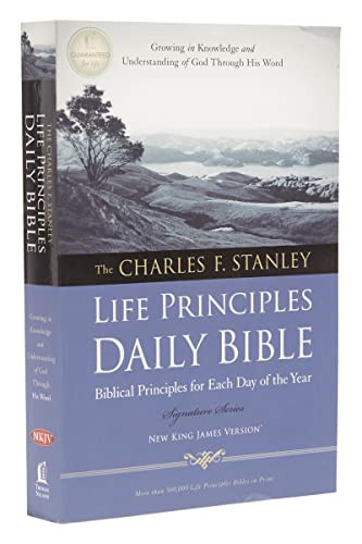 Charles F. Stanley Life Principles Daily Bible NKJV