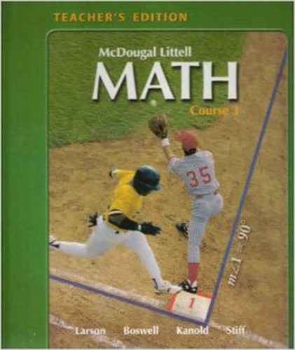 Math Course 3 Teacher's Edition 2007