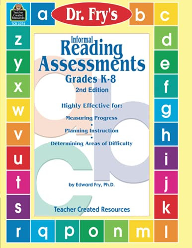 Informal Reading Assessments by Dr. Fry