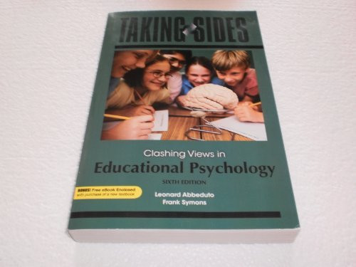 Taking Sides Clashing Views In Educational Psychology