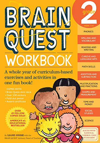 Brain Quest Workbook Grade 2
