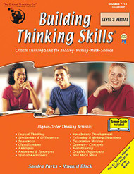 Building Thinking Skills Level 3 Verbal