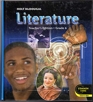 Holt McDougal Literature: Teacher's Edition Grade 6 2012