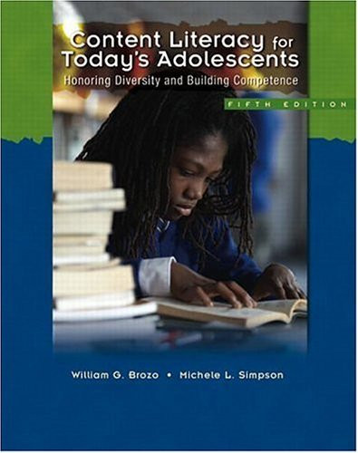 Content Literacy For Today's Adolescents