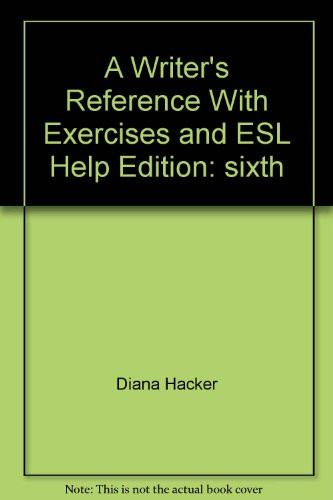Writer's Reference with Exercises