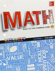 Glencoe Math Course 1 Student Edition Volume 1 (Math Applic & Conn Crse)