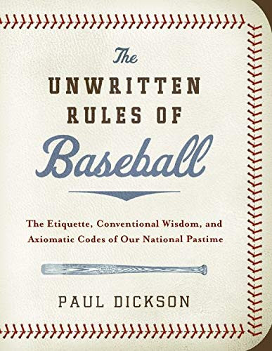 Unwritten Rules of Baseball