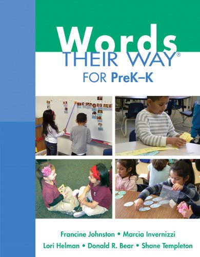 Words Their Way for PreK-K (Words Their Way Series)