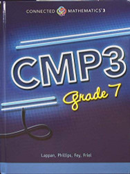 Connected Mathematics 3. CMP3 Grade 7. 9780133278132 0133278131.