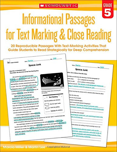 Informational Passages for Text Marking & Close Reading