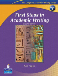 First Steps In Academic Writing