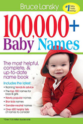 100000 + BABY NAMES:The Most Complete Baby Name Book