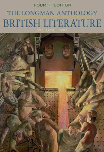 Longman Anthology Of British Literature Volume 2