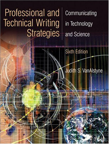 Professional And Technical Writing Strategies