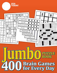 USA TODAY Jumbo Puzzle Book: 400 Brain Games for Every Day