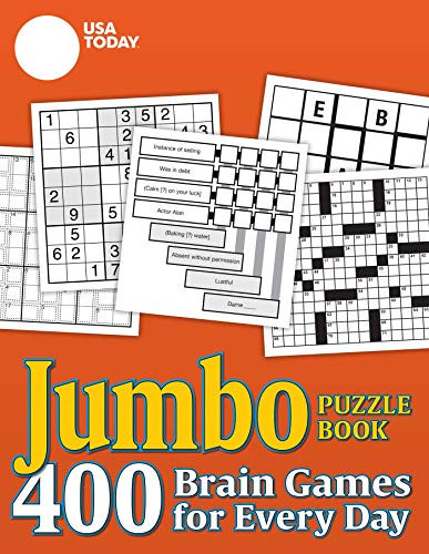 USA TODAY Jumbo Puzzle Book: 400 Brain Games for Every Day