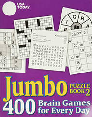 USA TODAY Jumbo Puzzle Book 2: 400 Brain Games for Every Day