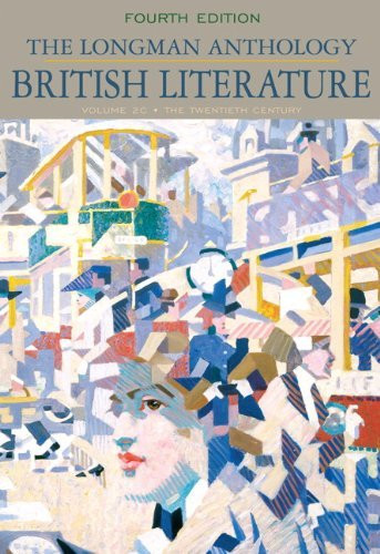 Longman Anthology Of British Literature Volume 2C