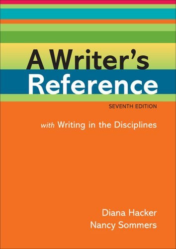 Writer's Reference With Writing In The Disciplines