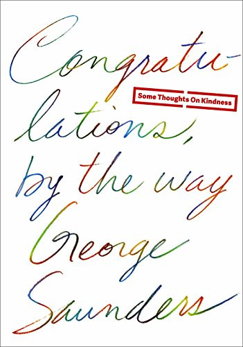 Congratulations by the way: Some Thoughts on Kindness