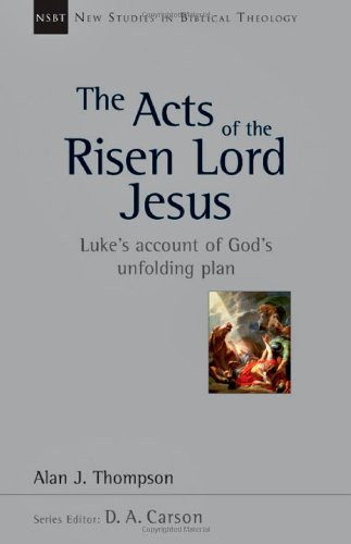 Acts of the Risen Lord Jesus: Luke's Account of God's Unfolding Plan