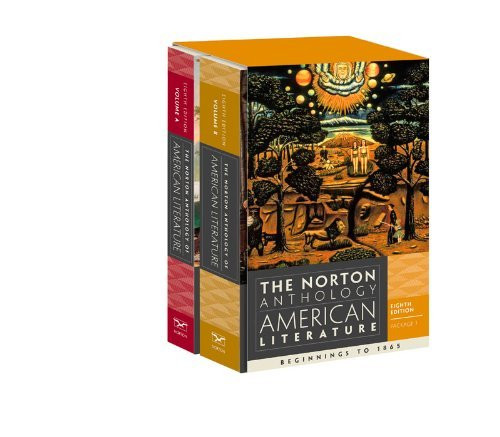 Norton Anthology Of American Literature Volumes A And B