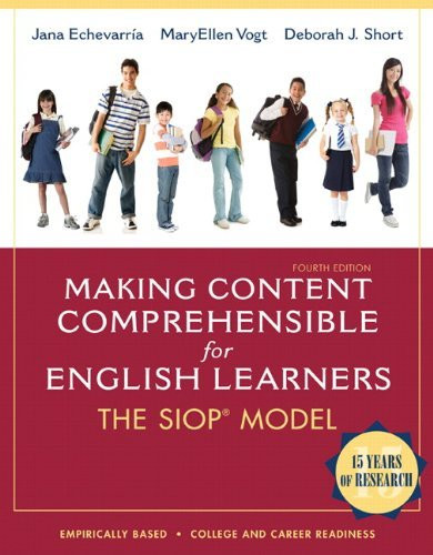 Making Content Comprehensible For English Learners