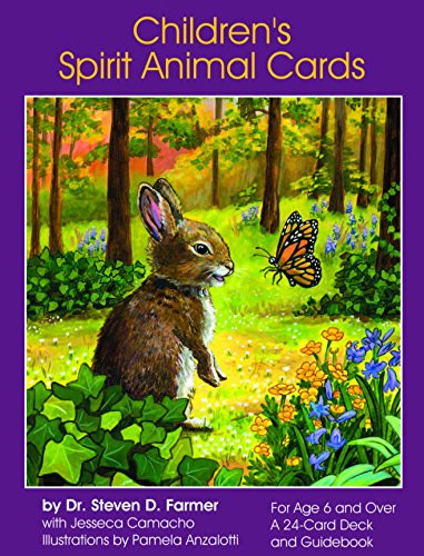 Children'S Spirit Animal Cards (24 Cards & Guidebook)