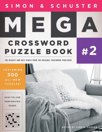 Simon & Schuster Mega Crossword Puzzle Book #2