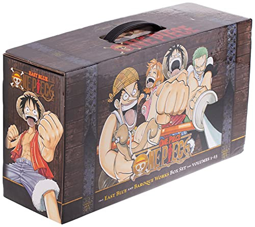 One Piece Box Set: East Blue and Baroque Works Volumes 1-23