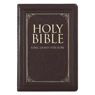 Holy Bible: KJV Large Print Thumb Index Edition: Brown