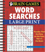 Brain Games: Word Searches (Large Print)