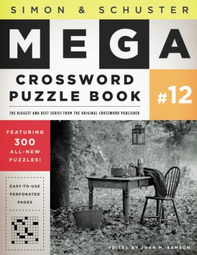 Simon & Schuster Mega Crossword Puzzle Book #12